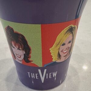 The view Purple Ceramic Mug